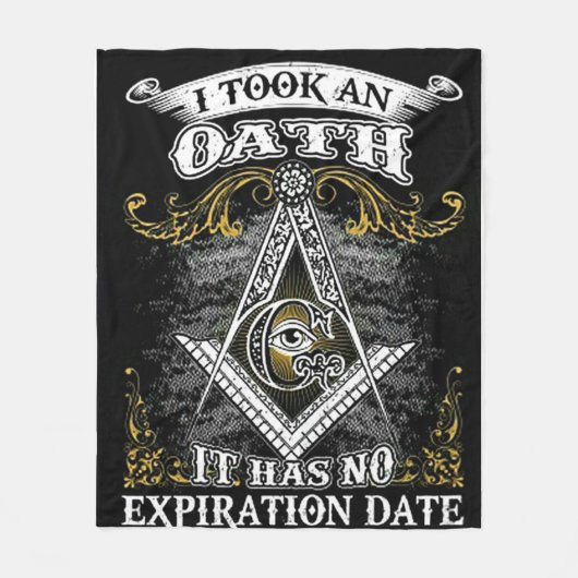Freemason Fleecedecke (Vorderseite)