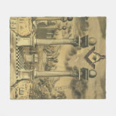 Freemason Fleecedecke (Vorderseite (Horizontal))