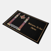 Freemason Fußmatte (Schrägansicht)