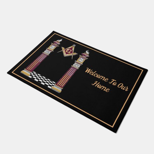 Freemason Fußmatte (Schrägansicht)