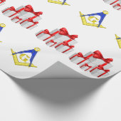 Freemason Geschenkpapier (Ecke)