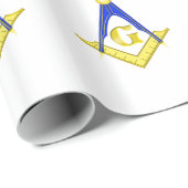 Freemason Geschenkpapier (Rolleneckpunkt)