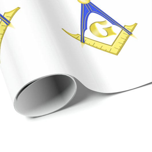 Freemason Geschenkpapier (Rolleneckpunkt)