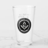 Freemason Glas (Rückseite)