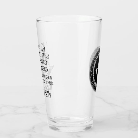 Freemason Glas (Links)