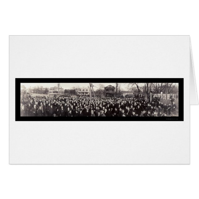 Freemason Grand Lodge Foto 1919 (Vorderseite (Horizontal))