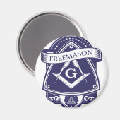 Freemason Illuninati Alles-Sehen Auge Magnet (Vorderseite/Rückseite)