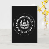 Freemason Karte (Gelbe Blume)