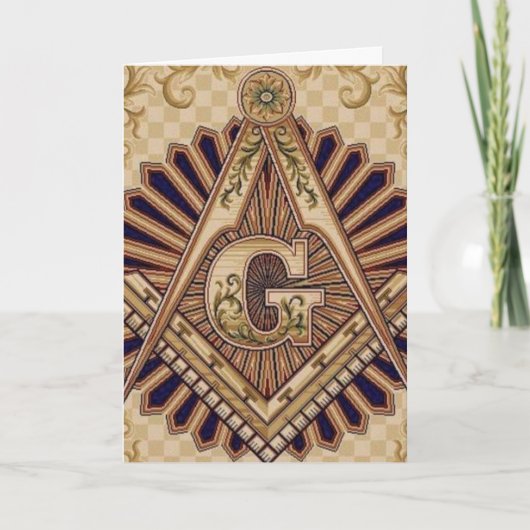 Freemason Karte (Vorderseite)