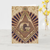 Freemason Karte (Gelbe Blume)