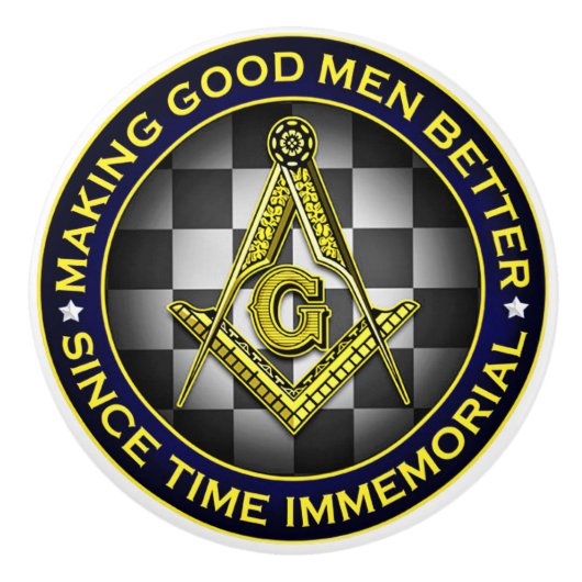 Freemason Keramikknauf (Vorderseite)