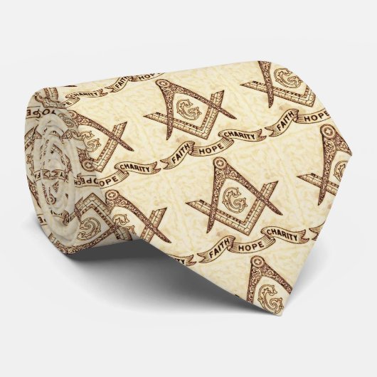 Freemason Krawatte (Gerollt)