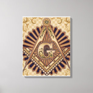Freemason Leinwanddruck