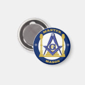 Freemason Magnet (Vorderseite/Rückseite)