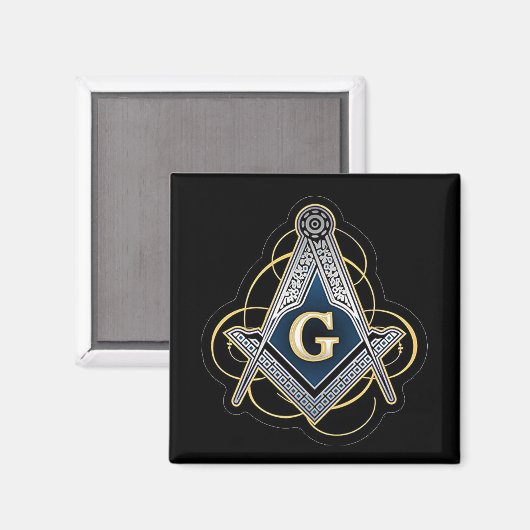 Freemason Magnet (Vorderseite/Rückseite)