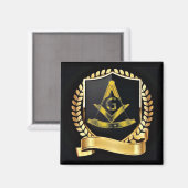 Freemason Magnet (Vorderseite/Rückseite)