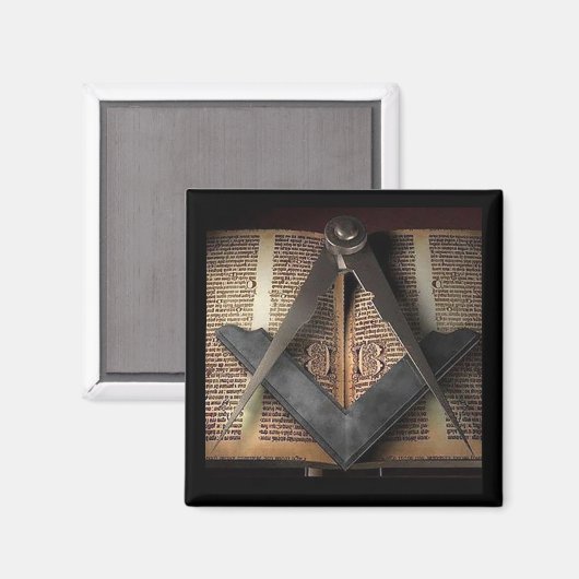 Freemason Magnet (Vorderseite/Rückseite)