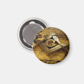 Freemason Magnet (Vorderseite/Rückseite)