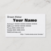 Freemason mark 1 visitenkarte (Rückseite)