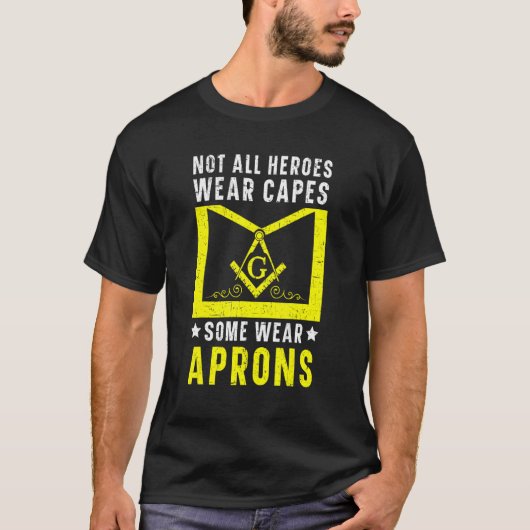 Freemason Masonic Fraternal Freemasonry Square Com T-Shirt (Vorderseite)