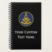 Freemason Masonic Geschenke Vergangenheit Master Planer (Vorderseite)