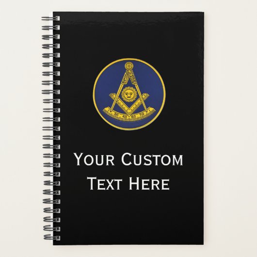 Freemason Masonic Geschenke Vergangenheit Master Planer (Vorderseite)