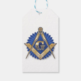 Freemason Masonic Gift Tags Blue Lodge Geschenkanhänger