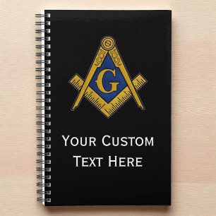 Freemason Masonic Gifts Square und Compass Black Planer