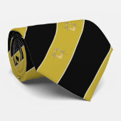 Freemason Masonic Lodge Attire Stripe Krawatte (Gerollt)