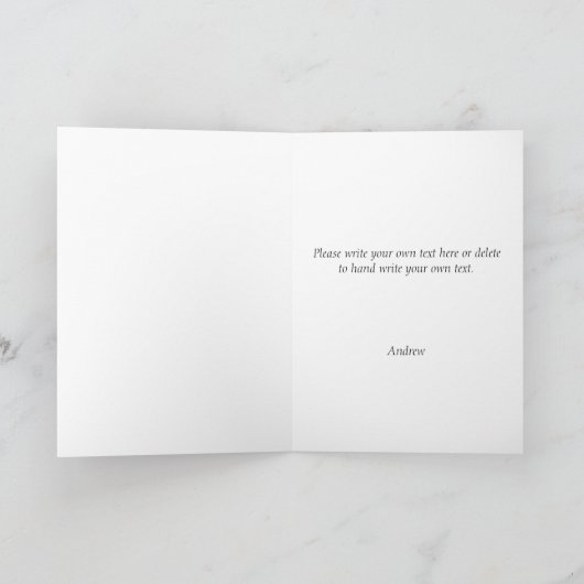 Freemason Masonic Mason Freemason Weihnachten Dankeskarte (Innenseite)