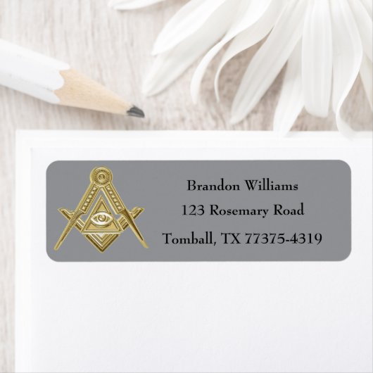 Freemason Masonic Square und Compass (Insitu)