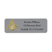 Freemason Masonic Square und Compass (Vorne)