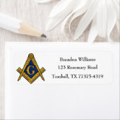 Freemason Masonic Square und Compass (Insitu)