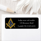 Freemason Masonic Square und Compass (Insitu)