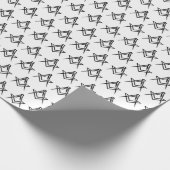 Freemason Masonic Square und Compass Freimaurerei Geschenkpapier (Ecke)
