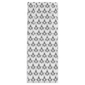 Freemason Masonic Square und Compass Freimaurerei Geschenktüte Für Weinflaschen (Vorderseite)