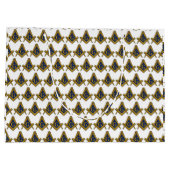 Freemason Masonic Square und Compass Freimaurerei Große Geschenktüte (Rückseite)