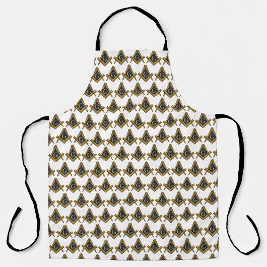 Freemason Masonic Square und Compass Freimaurerei Schürze (Vorderseite)