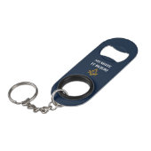 Freemason Masonic verleiht Blue Square und Compass Mini Flaschenöffner (Vorderseite Schrägansicht)