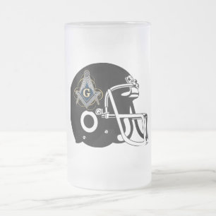 Freemason Mattglas Bierglas