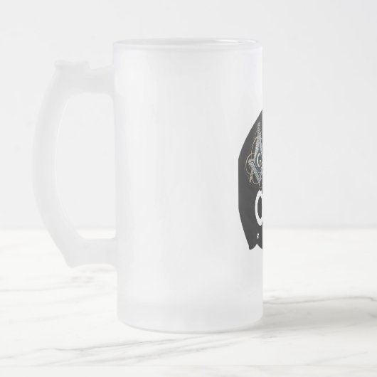 Freemason Mattglas Bierglas (Links)