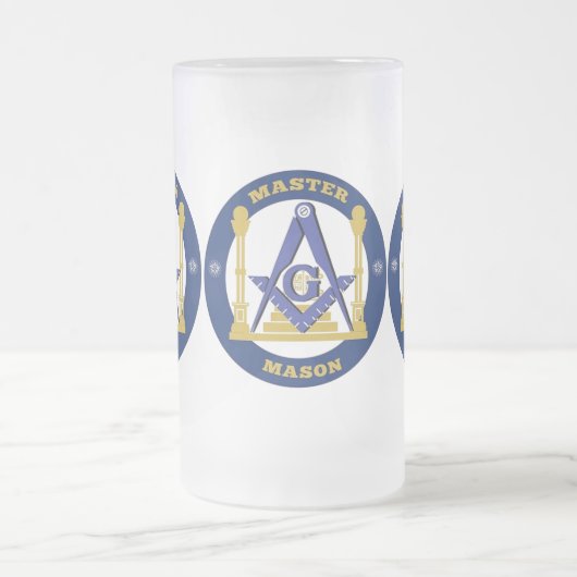 Freemason Mattglas Bierglas (Mittel)