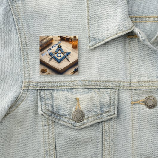 Freemason Namensschild (Beispiel)