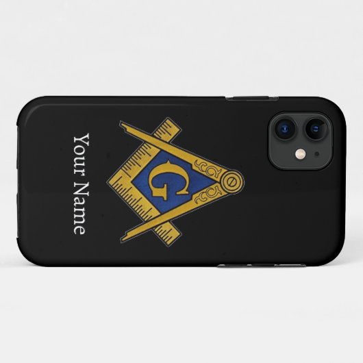 Freemason Party GRILLEN Masonic Freimaurerei Case-Mate iPhone Hülle (Rückseite (Horizontal))