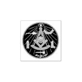 FREEMASON PASTMASTER-BRIEFMARKE GUMMISTEMPEL (Prägung)