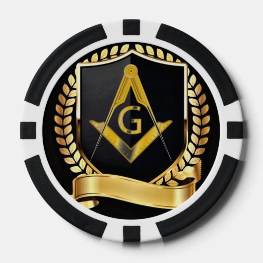 Freemason Pokerchips (Vorderseite)