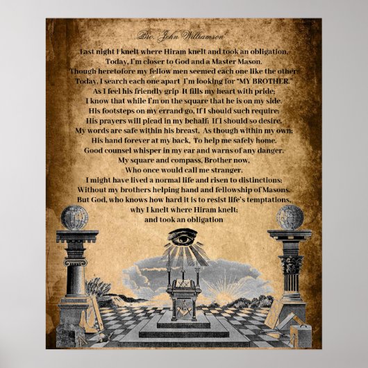 Freemason Poster (Vorne)