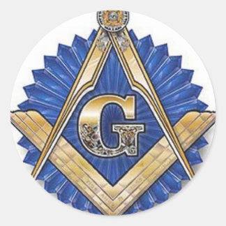 Freemason Runder Aufkleber