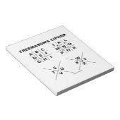 Freemason’s Cipher Notizblock (angewinkelt)