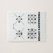 Freemason’s Cipher Puzzle (Horizontal)